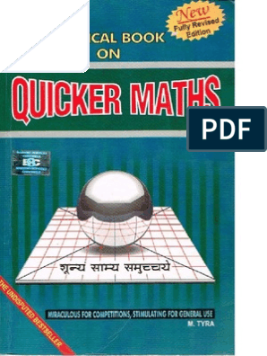 magical book on quicker maths by m tyra pdf